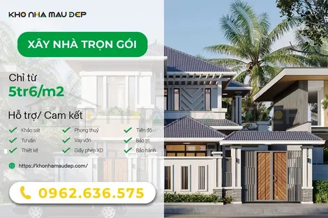 Đón đầu xu hướng thiết kế kiến trúc và nội thất 2025 từ Kho Nhà Mẫu Đẹp