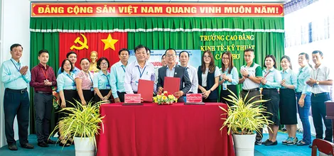 Nỗ lực xúc tiến hợp tác, liên kết đào tạo giữa nhà trường và doanh nghiệp