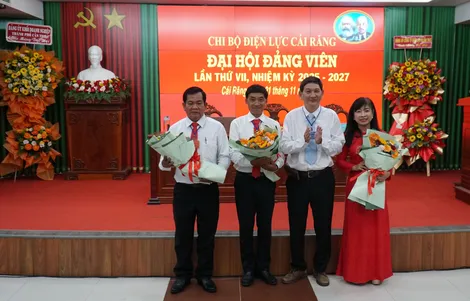 Chi bộ đầu tiên trong doanh nghiệp thành phố và chi bộ đầu tiên của huyện Phong Điền tổ chức đại hội nhiệm kỳ 2025-2027