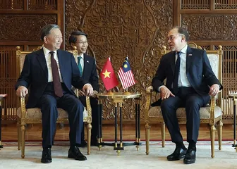 Tổng Bí thư Tô Lâm hội đàm với Thủ tướng Malaysia Anwar Ibrahim