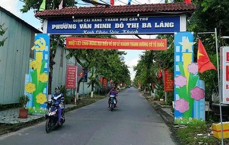 Phường Ba Láng thực hiện tốt các biện pháp đảm bảo an toàn giao thông