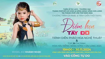 Diễn viên Model Kid  Khánh Ngọc - Cô bé Hà Nội say mê văn hóa Nam bộ