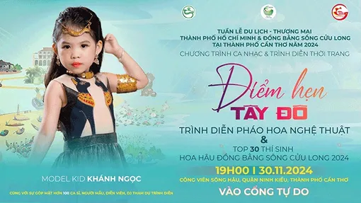 Diễn viên Model Kid  Khánh Ngọc - Cô bé Hà Nội say mê văn hóa Nam bộ