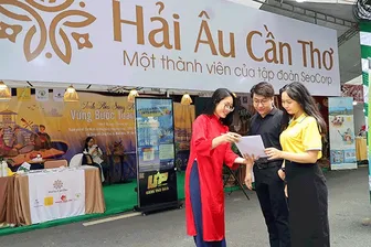 Hơn 100 gian hàng giới thiệu sản phẩm đặc trưng, sản phẩm OCOP TP Hồ Chí Minh và Ðồng bằng sông Cửu Long