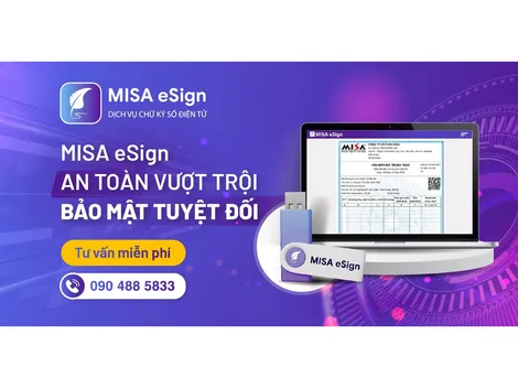 Cách ký hợp đồng bằng chữ ký số MISA eSign chỉ qua 3 bước