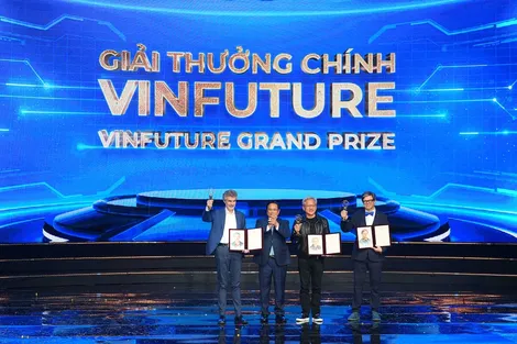 Giải thưởng VinFuture 2024 vinh danh 4 công trình khoa học “bứt phá kiên cường”