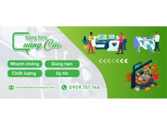 Công ty Thi Công Bảng Hiệu Quảng Cáo - Địa chỉ làm bảng hiệu giá rẻ tại HCM