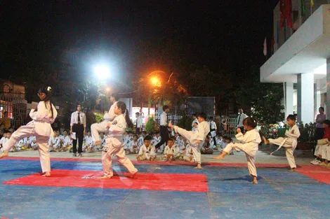 Quận Cái Răng tổ chức thi thăng cấp môn Taekwondo lần 4-2024