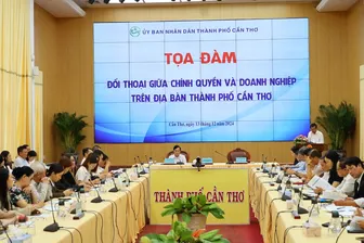 Lãnh đạo TP Cần Thơ đối thoại với doanh nghiệp