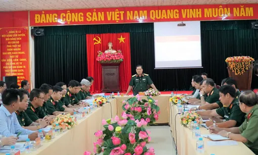 Lãnh đạo Quân khu 9 kiểm tra công tác tuyển chọn và gọi công dân nhập ngũ tại TP Cần Thơ