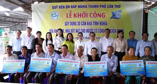 TP Cần Thơ khởi công xây dựng 30 căn nhà tình nghĩa