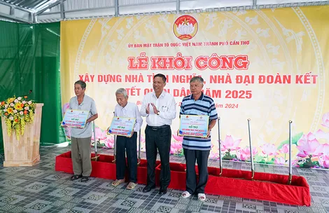 Các lực lượng đóng góp khoảng 10.500 ngày công lao động trong Tết Quân Dân năm 2025