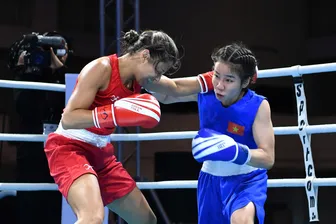 Nữ võ sĩ boxing Cần Thơ giành HCB châu Á