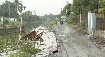 Thi công chậm làm ảnh hưởng đến lưu thông