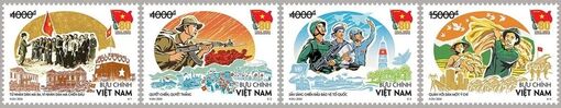 Stamp collection marking 80 years of Vietnam People’s Army released