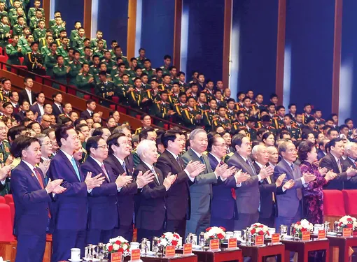 Tổng Bí thư Tô Lâm dự Lễ kỷ niệm 80 năm Ngày thành lập 
Quân đội nhân dân Việt Nam và 35 năm Ngày hội Quốc phòng toàn dân