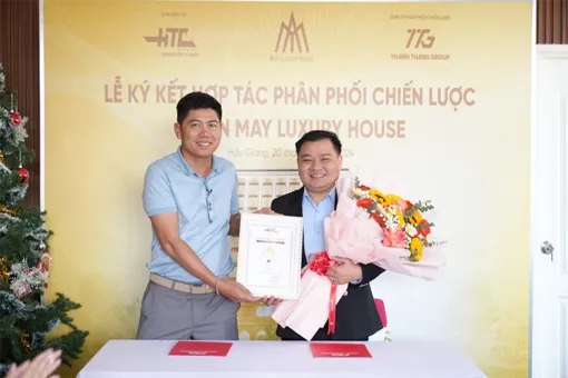 Thành Thắng Group ký kết hợp tác chiến lược phân phối dự án May Luxury House