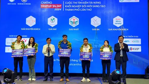 Ong nhà Trọng xuất sắc giành giải Nhất tại cuộc thi Cantho Startup Talent