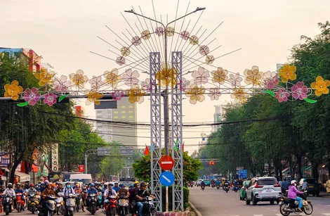 Thành phố chào năm mới!