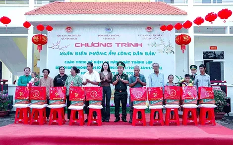 Sóc Trăng: Nhiều hoạt động ý nghĩa trong chương trình “Xuân Biên phòng ấm lòng dân bản”