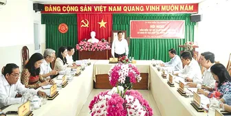 Ủy ban Kiểm tra Thành ủy tích cực tham gia và tham mưu công tác tổ chức đại hội đảng bộ các cấp của thành phố