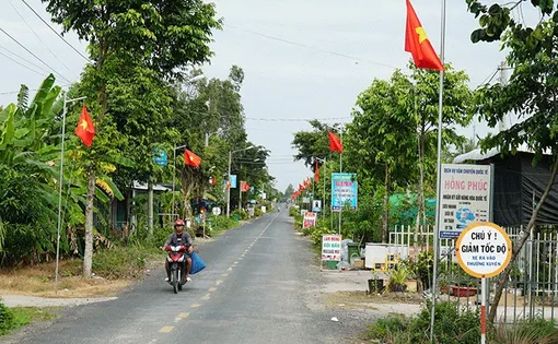 Xã Ðông Bình nỗ lực đảm bảo an toàn giao thông