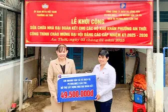 Sửa chữa nhà ở cho hộ có hoàn cảnh khó khăn