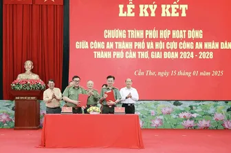 Xây dựng Hội cựu Công an nhân dân TP Cần Thơ phát triển vững mạnh