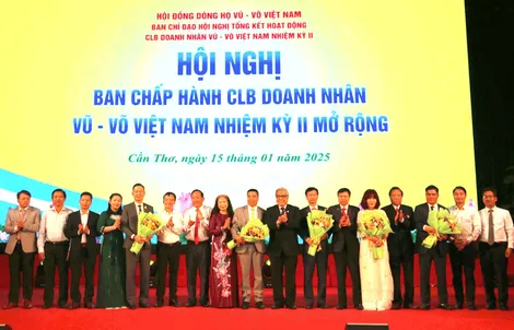 Hội nghị Ban Chấp hành Câu lạc bộ Doanh nhân Vũ - Võ Việt Nam nhiệm kỳ II mở rộng