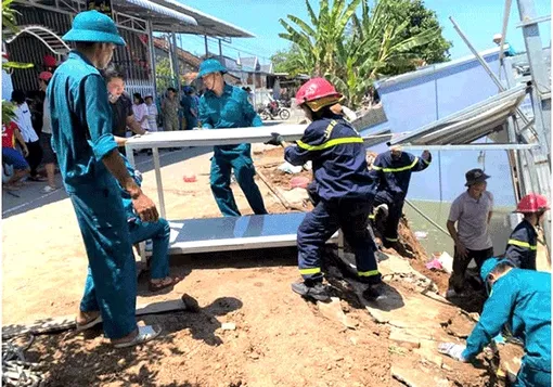 391.193 cán bộ, chiến sĩ Quân đội, Công an đã tham gia giúp dân