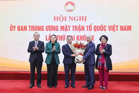 Ông Trần Việt Trường giữ chức Phó Chủ tịch Ủy ban Trung ương Mặt trận Tổ quốc Việt Nam