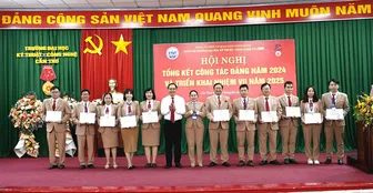 Lãnh đạo thực hiện đạt và vượt 10 chỉ tiêu nghị quyết năm 2024