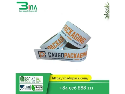 Băng keo in logo - Cách tạo dấu ấn thương hiệu ấn tượng và bền vững