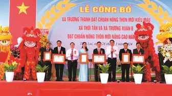 Xây dựng nông thôn hiện đại, thông minh