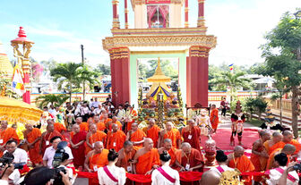 បុណ្យ​បញ្ចុះ​ខណ្ឌ​សីមា​និង​សម្ពោធ​ព្រះ​វិហារ​វត្ត​ជុំ​ប្រា​សាទ