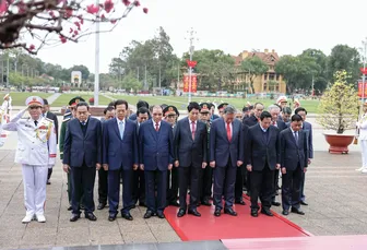 Lãnh đạo Đảng, Nhà nước vào Lăng viếng Chủ tịch Hồ Chí Minh