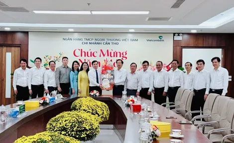 Lãnh đạo TP Cần Thơ chúc Tết doanh nghiệp nhân dịp đầu Xuân