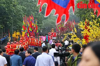 Giỗ Tổ Hùng Vương và Tuần Văn hóa - Du lịch Ðất Tổ diễn ra từ mùng 1 đến mùng 10-3 năm Ất Tỵ