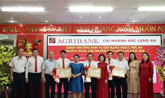 Agribank Chi nhánh Bắc Long An tổng kết năm 2024 và triển khai nhiệm vụ kinh doanh năm 2025