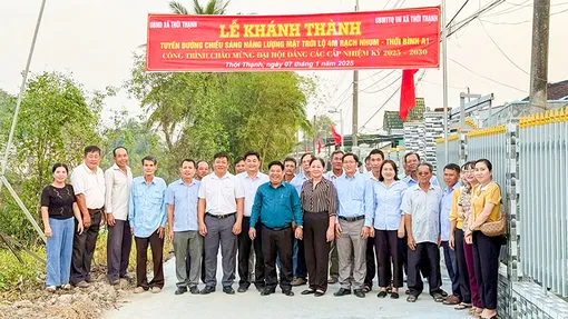 Thới Thạnh vươn mình phát triển