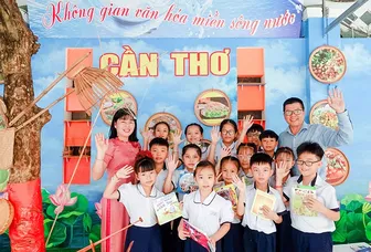 Ngôi trường có không gian về sông nước Cần Thơ