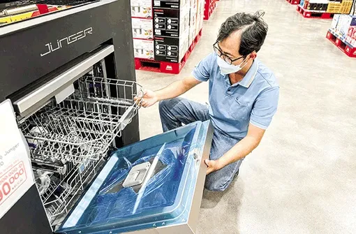 Tiện lợi với máy rửa chén, máy sấy chén Tiện lợi với máy rửa chén, máy sấy chén