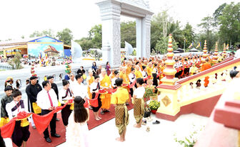 សម្ពោធ​និង​បញ្ចុះ​ខណ្ឌ​សីមា​ព្រះ​វិហារ​វិទ្យា​ស្ថាន​ពុទ្ធ​សា​សនា​ទក្ខិណ​និកាយ​ខ្មែរ