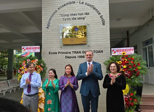 Trường Tiểu học Trần Quốc Toản - “Trường xuất sắc trong giảng dạy tiếng Pháp”