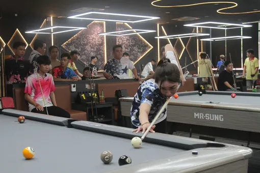 Hơn 70 cơ thủ tranh tài giải billiards tính điểm đầu tiên tại Cần Thơ