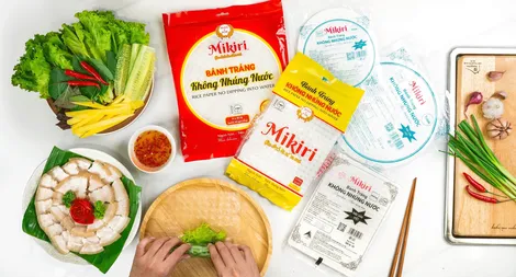 Bánh tráng Mikiri – Giải pháp tiện lợi cho món cuốn hoàn hảo