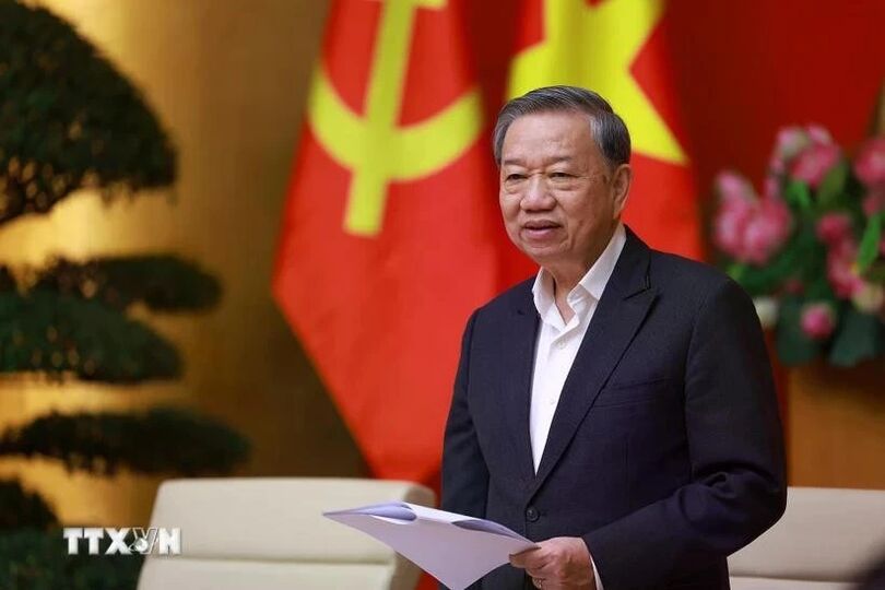 Party chief highlights development of private economic sector as lever for building prosperous Vietnam