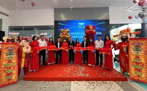 Geely Cần Thơ chính thức khai trương, mở rộng thị trường tại ĐBSCL