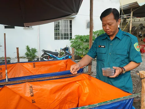 Võ Thái Giúp - Chỉ huy trưởng gương mẫu