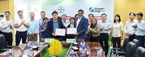 Trung tâm Khuyến nông Quốc gia hợp tác với Công ty TNHH Bayer Việt Nam thúc đẩy nông nghiệp hiệu quả, an toàn và bền vững